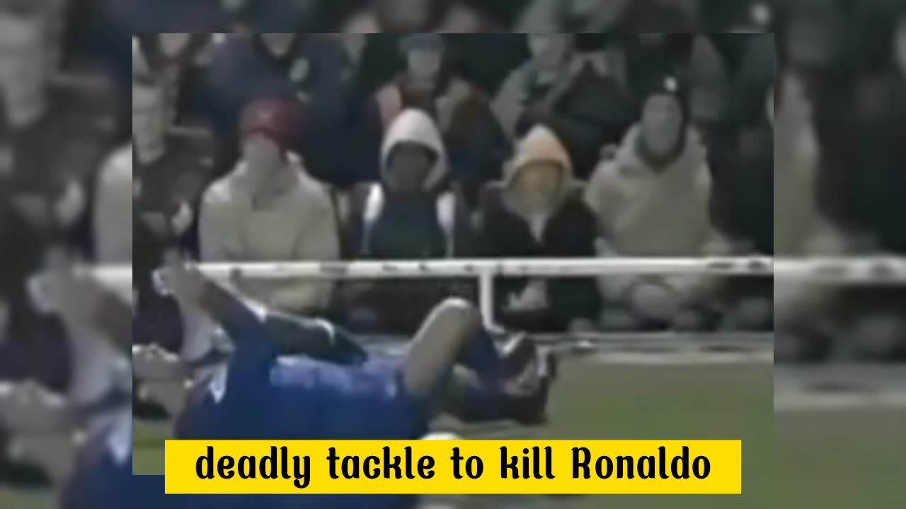 Deadly tackle to kill Ronaldo