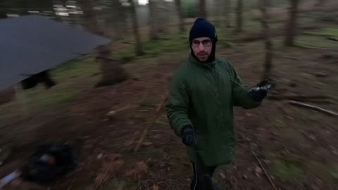 Let's get some food. Vlog in the woodland. 21st Jan 2023