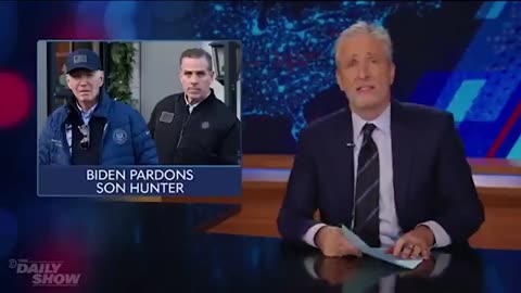 Jon Stewart talks about how Democrats are explaining Joe Biden’s pardon of Hunter