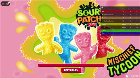 Strawberry Sour Patch Kids Mischief Tycoon