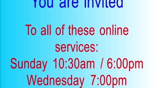 Sunday evening service