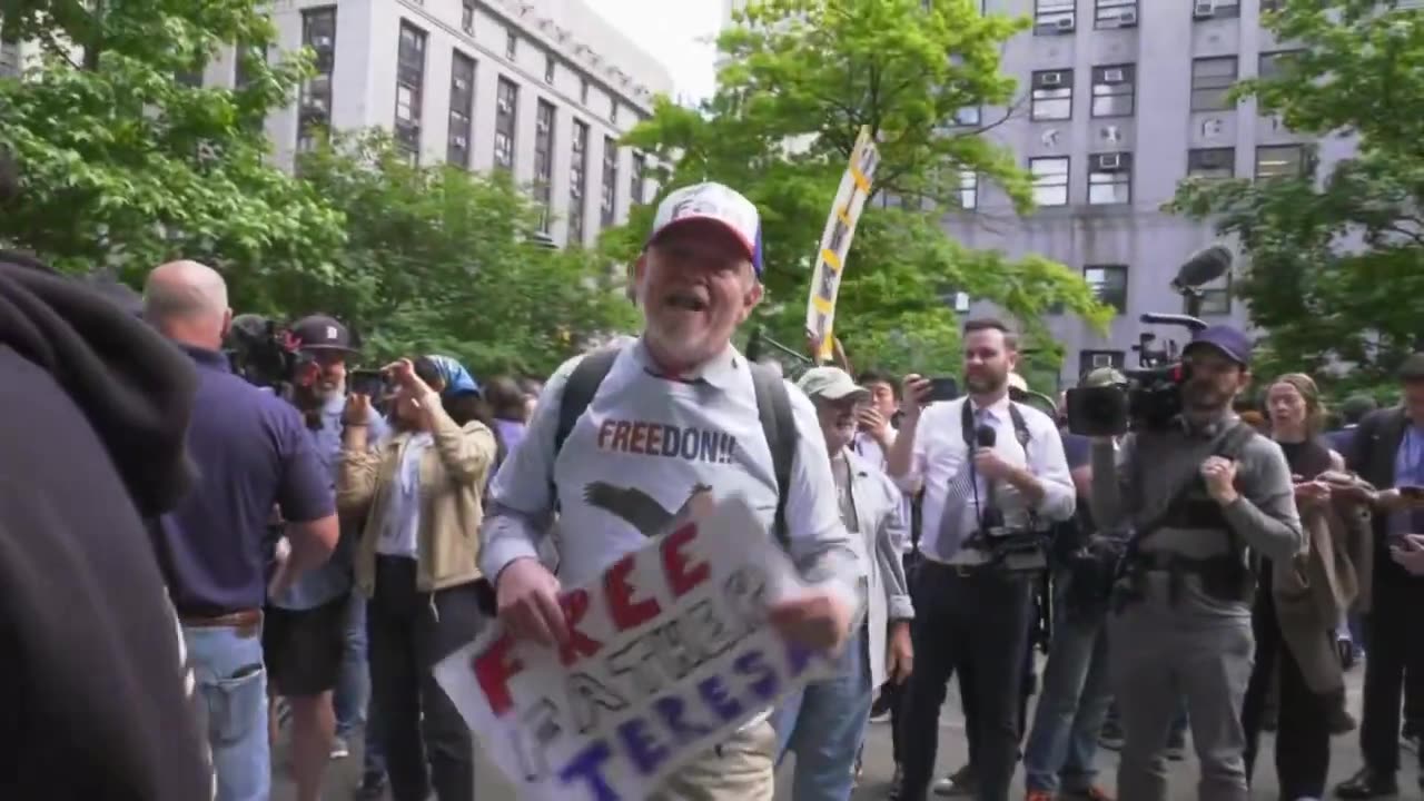 Donald Trump convicted: Crowd reacts after jury finds him guilty