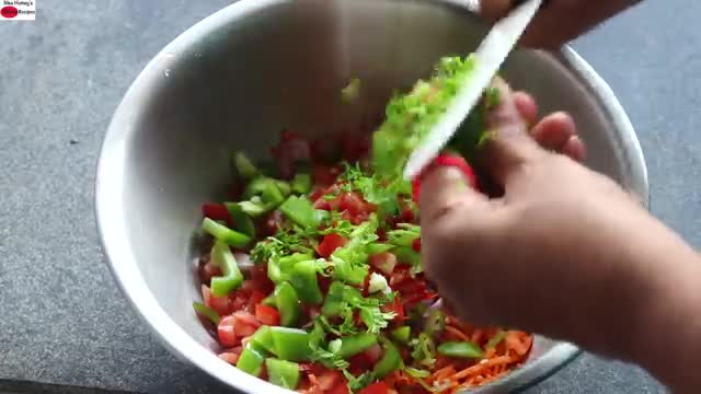 Weight Loss Salad Recipe For Lunch/Dinner - Indian Veg Meal - Diet Plan To Lose Weight Fast