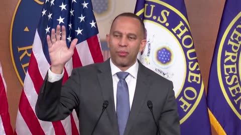 BREAKING: Hakeem Jeffries admits the Hunter Biden laptop is real. Panic in real.