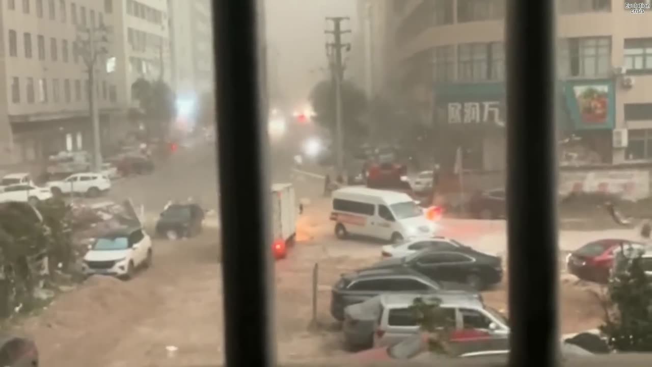 La Chine n’en peut plus ! La tempête du siècle et des grêlons géants frappent le Zhejiang