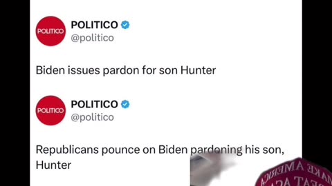 Why Is The Media Now Trying To Cover For Joe Biden Pardoning of His Son??