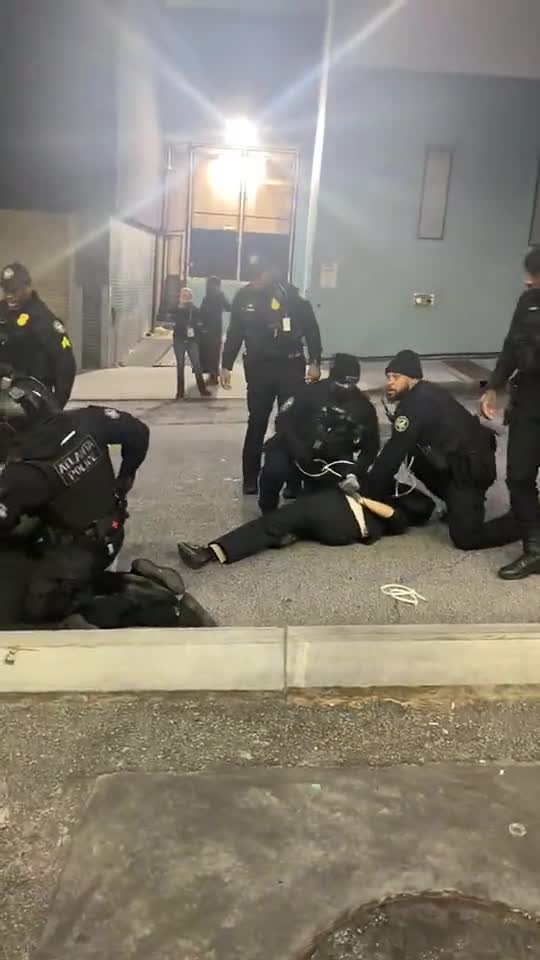 Antifa terrorists have been arrested tonight in Atlanta, Georgia.