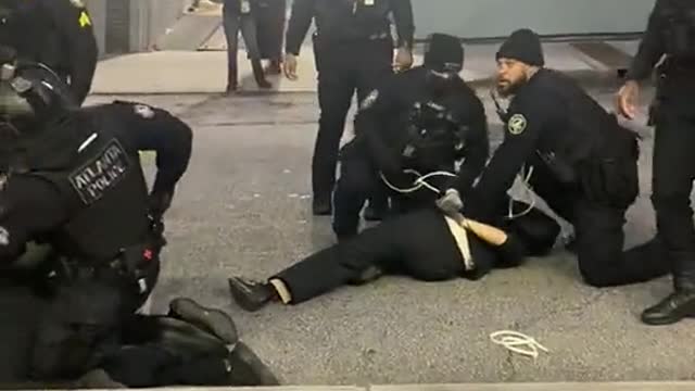 Antifa terrorists have been arrested tonight in Atlanta, Georgia.