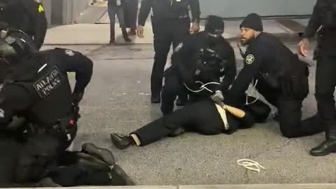 Antifa terrorists have been arrested tonight in Atlanta, Georgia.