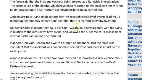 Blame Men - Epsom shootings