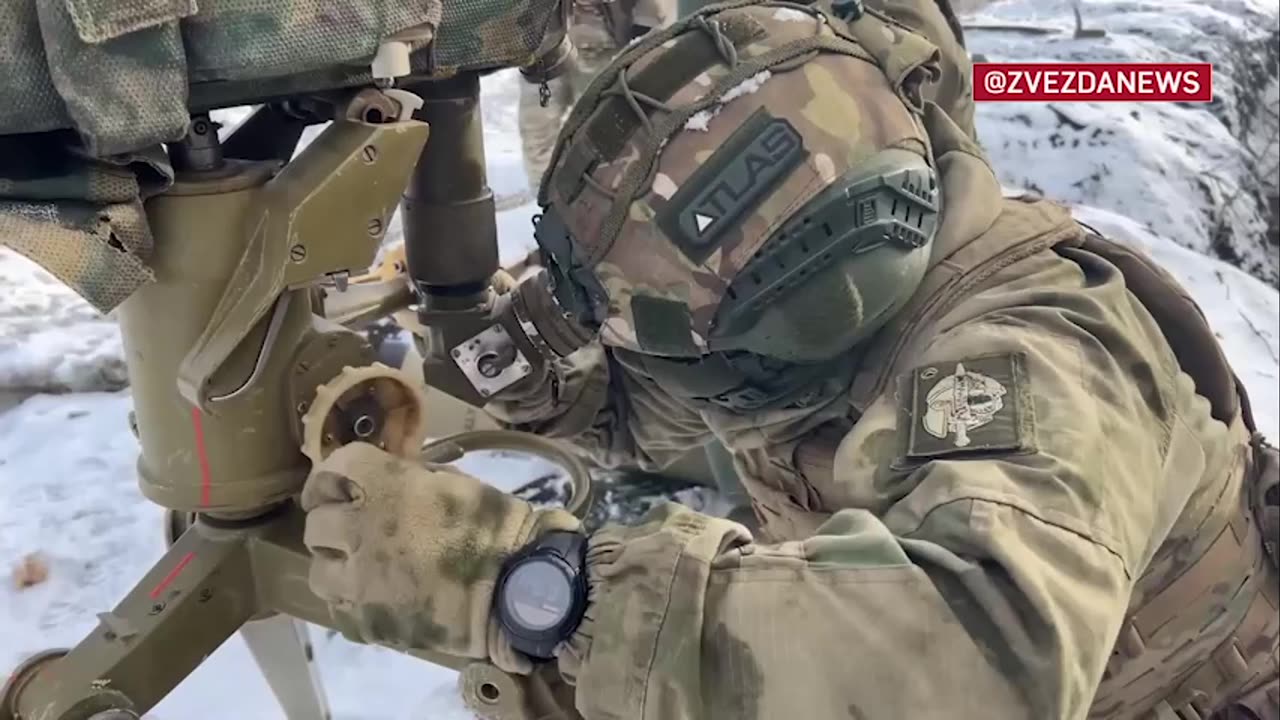 Russian Paratroopers move the front