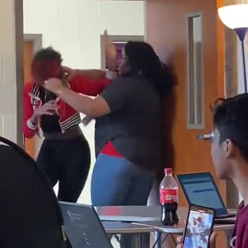 Crazy 9th Grader Fights Her Teacher - 'B*tch, You're Not Gonna Talk To Me Like That'