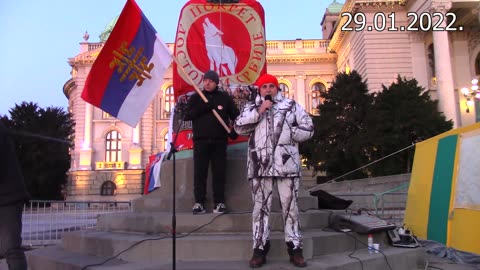 29.01.2022. NAROD NE ODUSTAJE - OKUPLJANJE DO SLOBODE - 14. DAN -DRUGI DEO