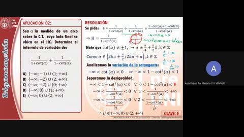 CEPRE UNI 2021 - 2 | SEMANA 05 | TRIGONOMETRÍA S02