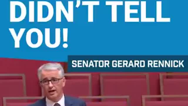 Queensland Senator Explains mRNA Method and Delivery System