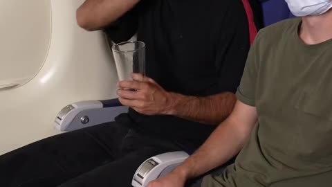 When ur drinking On The Airplane