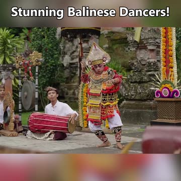 Stunning Traditional Balinese Dancers | Kimpton's Round The World Travel Show