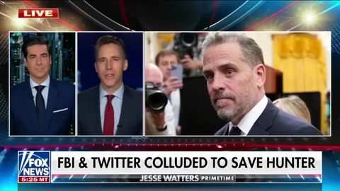 The FBI and Twitter saved Hunter Biden Sen. Josh Hawley