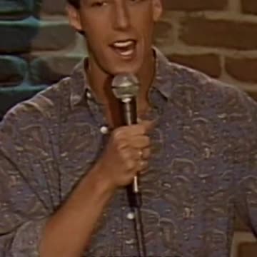 I finished a big book the other day... - Adam Sandler (1989)