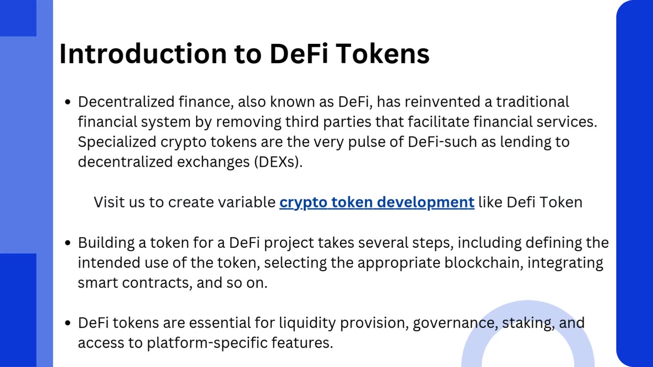 How to Build a Token for Decentralized Finance (DeFi) Projects