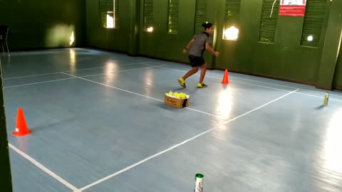 Badminton circuit training