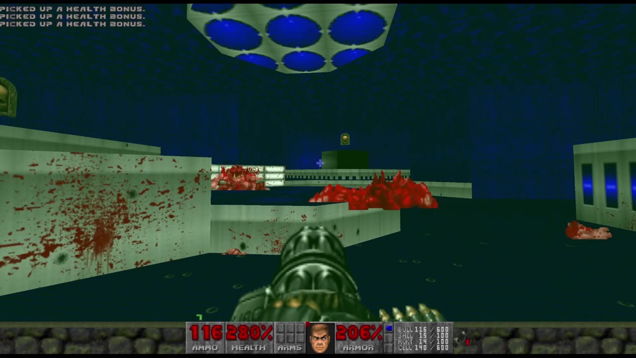 Brutal Doom 2 - Hell on Earth - Pistol Start - Hard Realism - The Chasm (level 24)