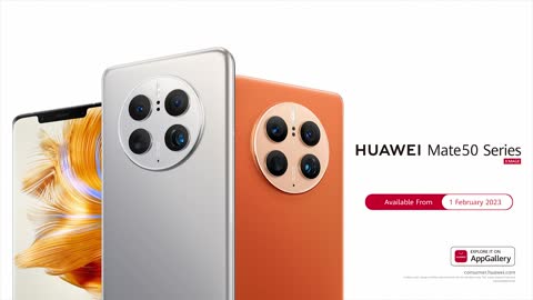 Be the first to experience the futuristic features of the HUAWEI Mate50 Pro