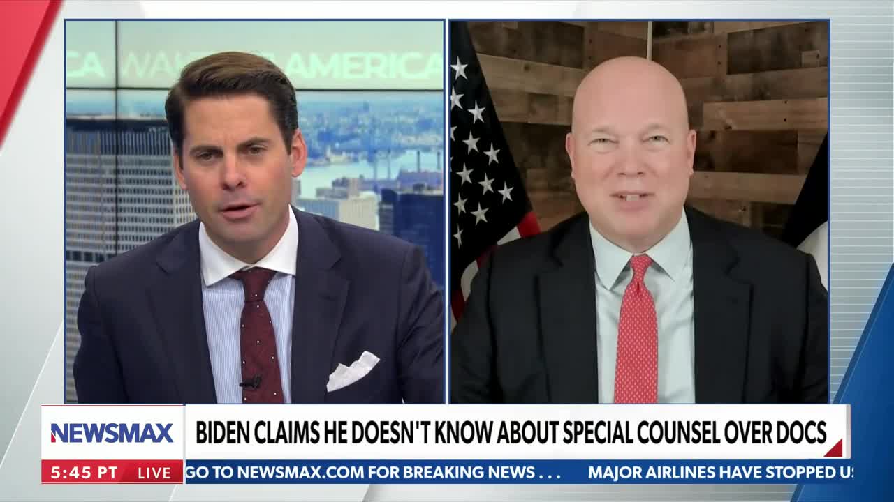 Matt Whitaker on Wake Up America 01.31.2023