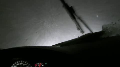 Driving I-90 during the 2014 snowstorm