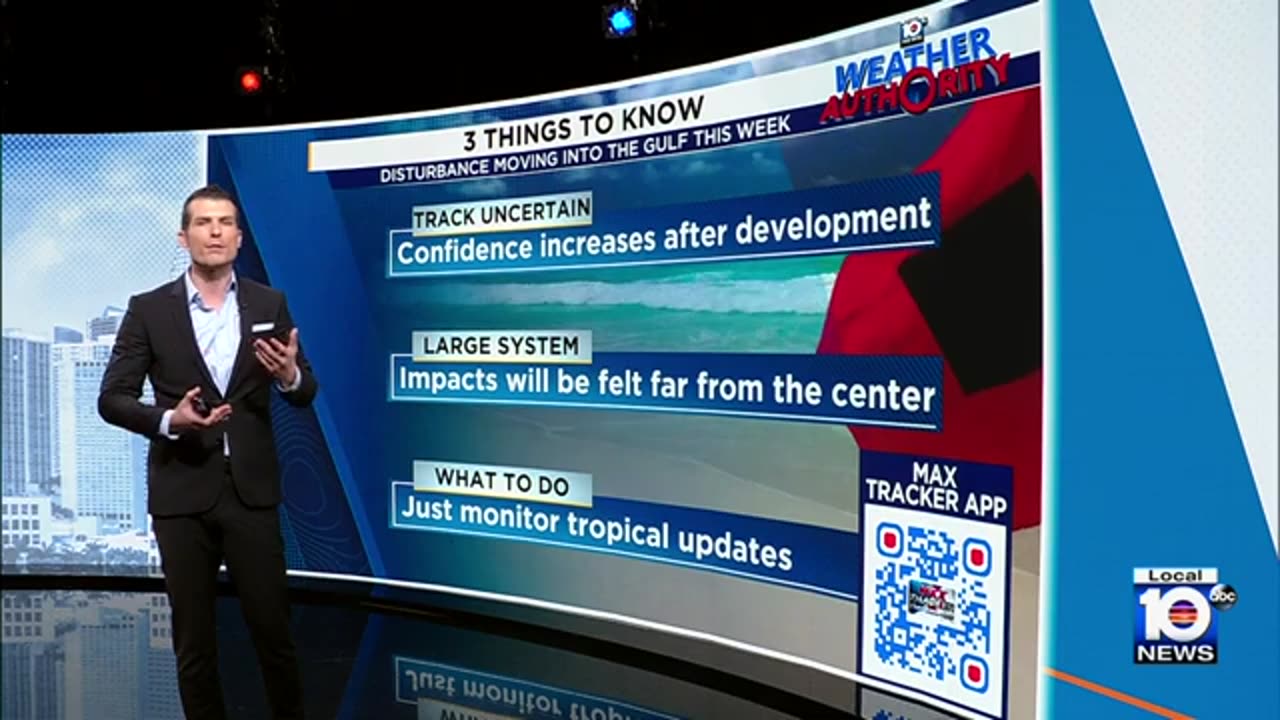 CHANNEL 10 MIAMI Storm models show rain chances increasing in South Florida