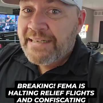 FEMA is Halting Relief Flights and Confiscating Supplies and Donations
