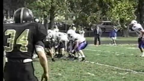 October 3, 1993 - DePauw Defeats Hanover in Football to Get Coach Nick #80
