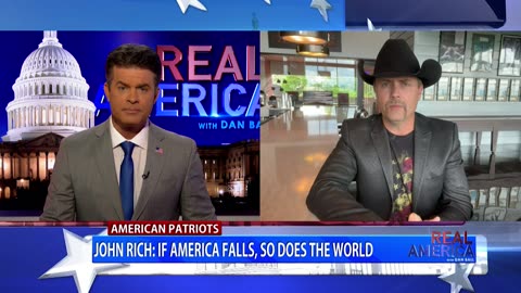 REAL AMERICA -- Dan Ball W/ John Rich, Frat Boys Display American Patriotism, 5/3/24