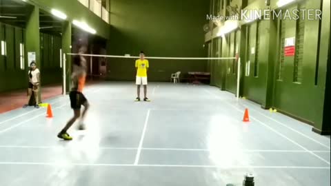 Badminton overhead techniques