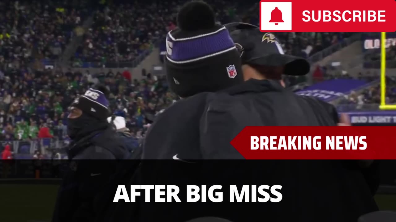 Harbaugh Gives Tucker Hug After Misses