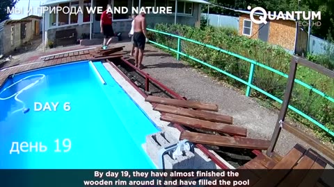 Building Amazing DIY Swimming Pool Step by Step | by @Weandnature