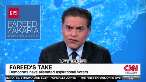 CNN’s Fareed Zakaria BLASTS The Democrat party