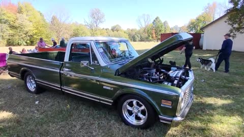 Toby Decker and his 1971 Chevy Cheyenne long bed. Big fan of the long bed trucks. #chevylongbed