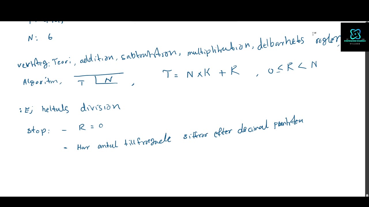 Division: Part 3: Exempel 5