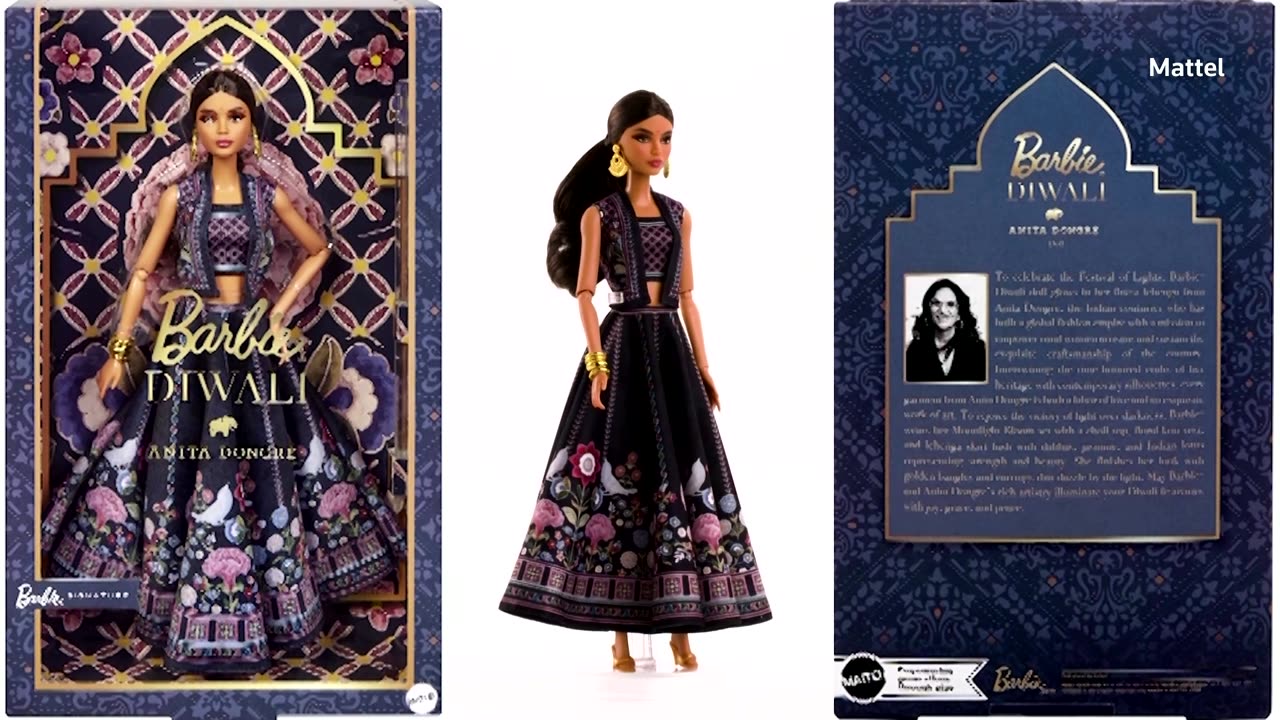 Barbie unveils its first Diwali-themed doll