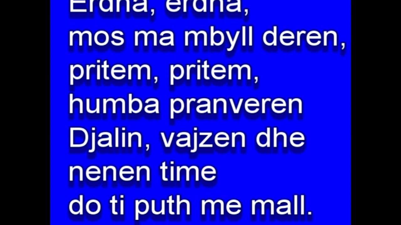 Albërije Hadërgjonaj - Mirësia Dhe E Vërteta