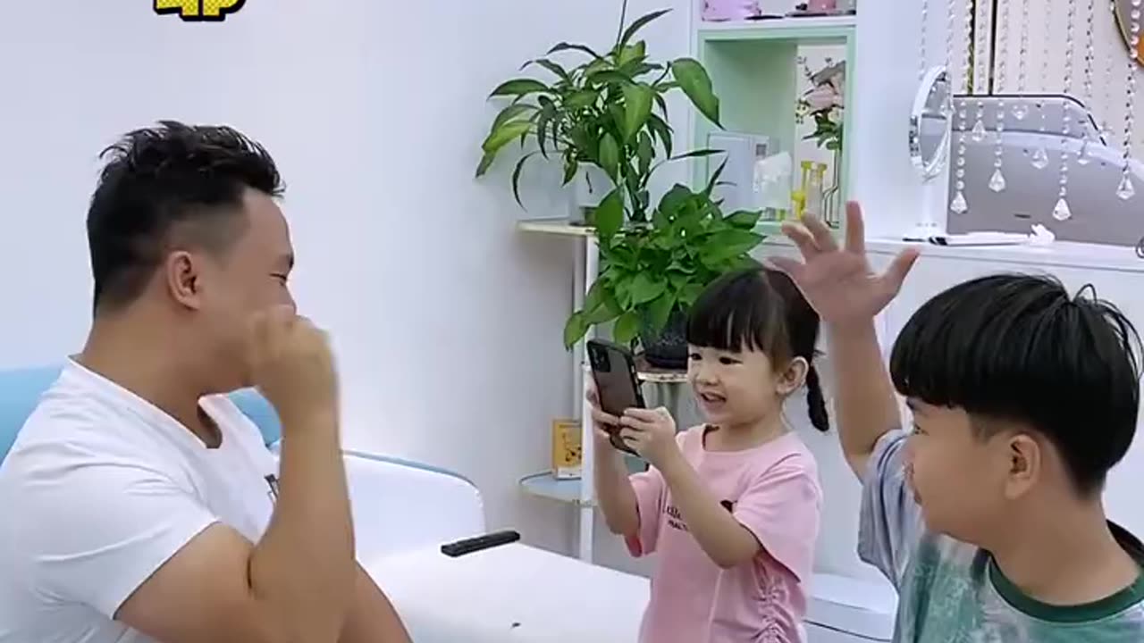 Cute baby girl funny video