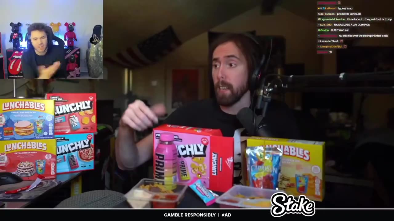 Adin Ross Calls Out Sidemen & KSI for hating on him over his stream with Donald Trump
