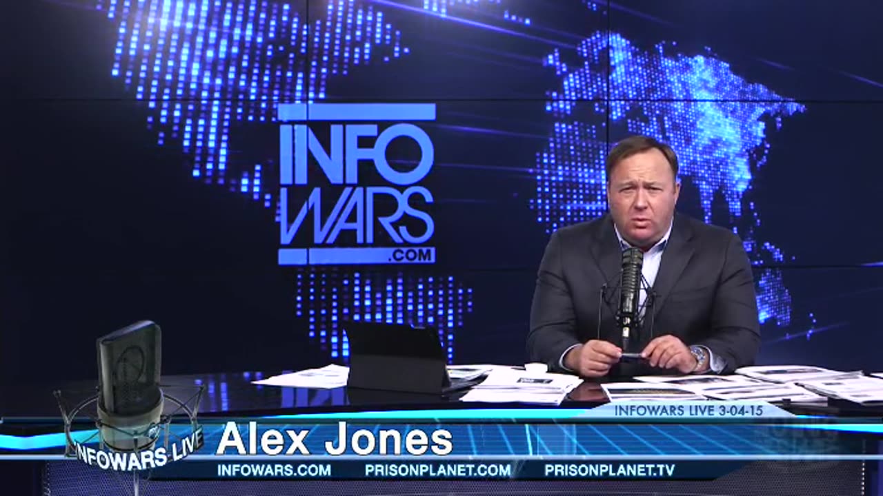 Wednesday.The Alex Jones Show. Sandy Hook Revisited, and McDonald’s Going Organic March 4 2015