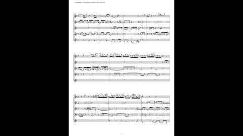 J.S. Bach - Well-Tempered Clavier: Part 2 - Fugue 03 (Clarinet Quintet)