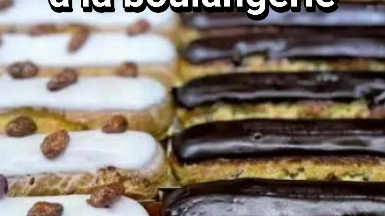 Mon éclair au chocolat