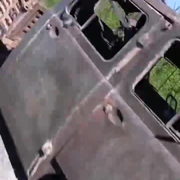 🔥The result of the work of Ukrainian FPV drones. One of the roads between