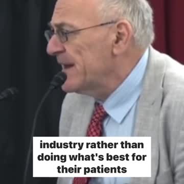 Hospitals receive a bonus when they prescribe the toxic and ineffective Remdesivir. - Dr. Paul Marik