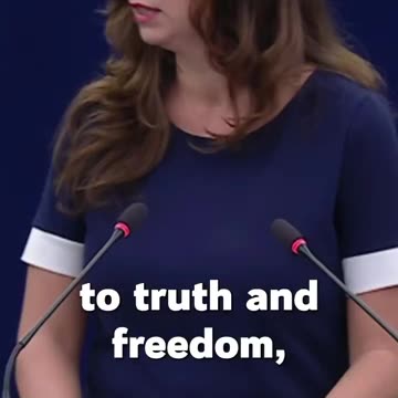 French MEP Sarah Knafo tells Ursula von der Leyen, to her face: