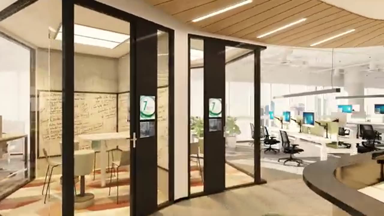 CBRE Singapore (3D Walkthrough Office)